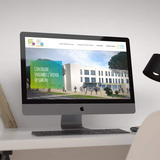 nouveau site internet École Saint Louis et Collège Saint Charles